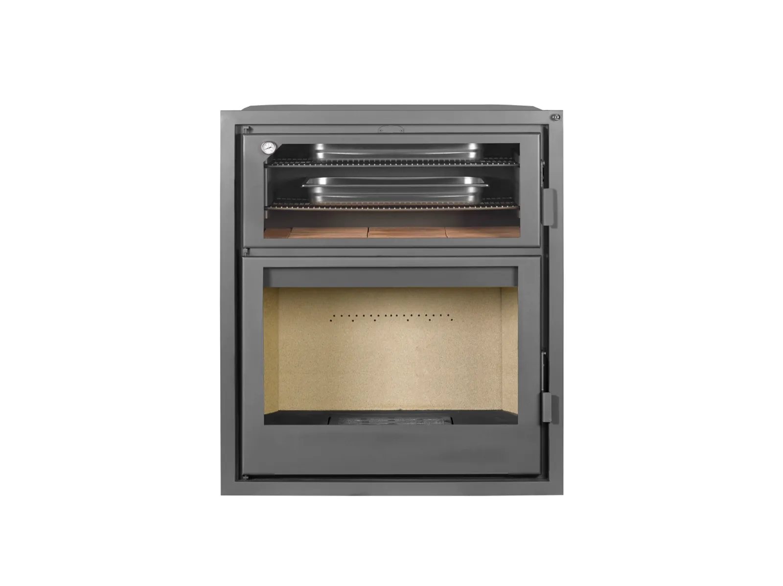 FUSIÓN 94 PLUS - chimenea de leña con horno de Chimeneas Joyma en Jaén