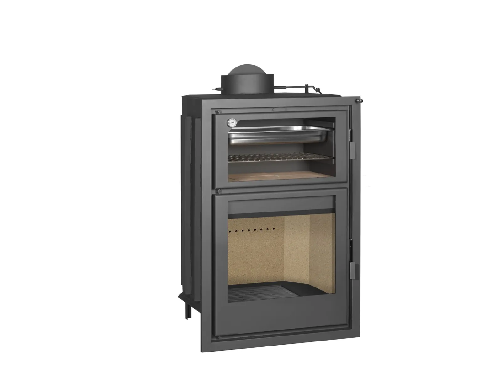 FUSIÓN CON HORNO 70 - chimenea de leña con horno de Chimeneas Joyma en Jaén