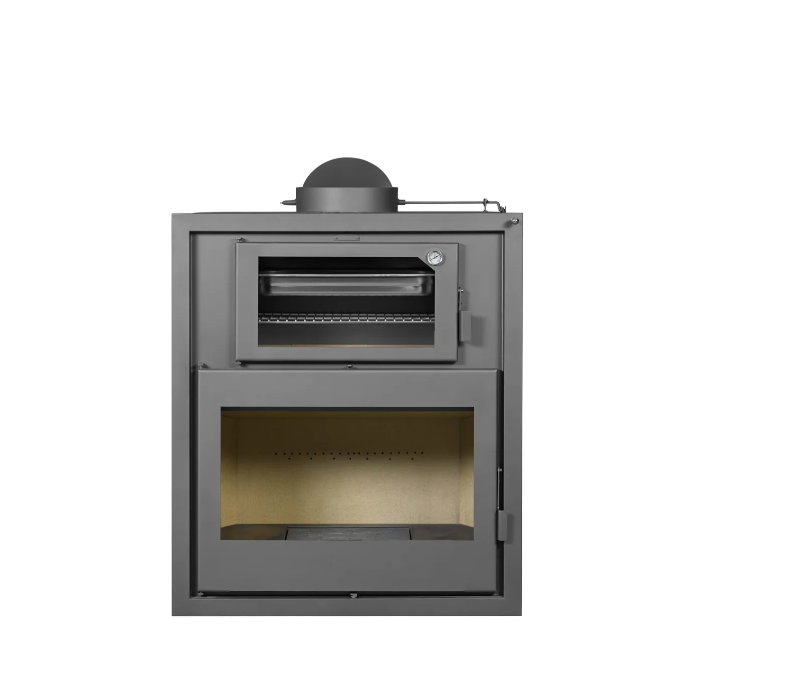 FUSION CON HORNO 80 - chimenea de leña con horno de Chimeneas Joyma en Jaén