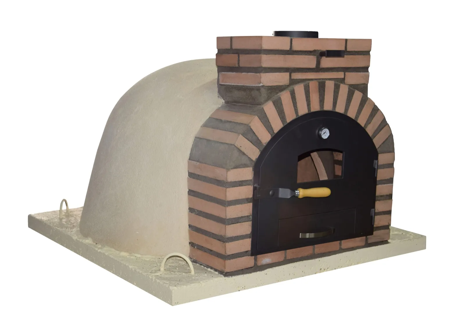 HORNO TRADICIONAL LISO 80 - Hornos de leña morunos (con ladrillo refractario)