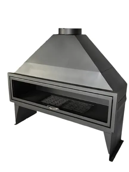 Nuevo modelo Magma con puerta guillotina, fabricado por Chimeneas Joyma